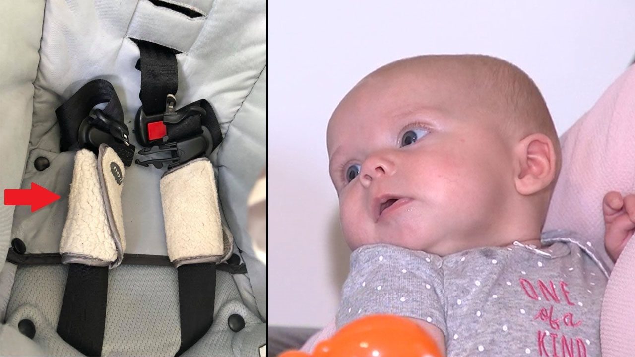 Mother warns parents after infant thrown from car seat during crash ... Mother warns parents after infant thrown from car seat during crash ...