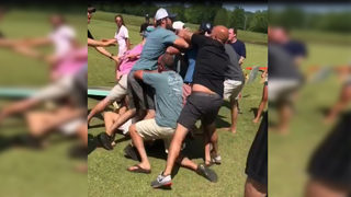 Brawl breaks out at charity cornhole tournament (VIDEO)