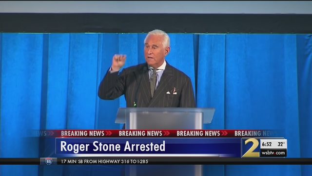 Image result for fbi arrests roger stone tv