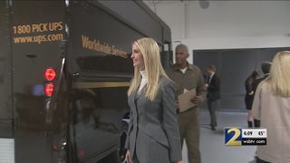 Ivanka Trump, Gov. Brian Kemp tour UPS facility in metro Atlanta