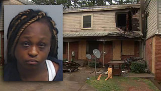 Woman charged with arson in destructive apartment fire that displaced families