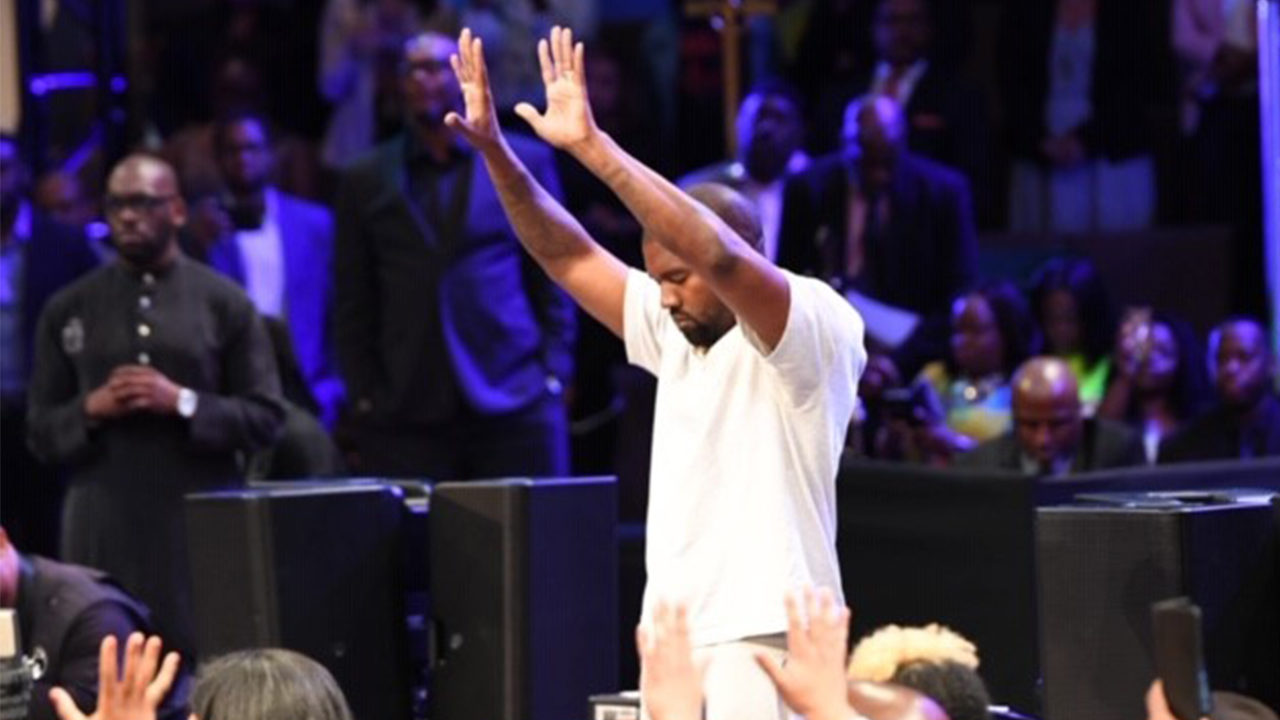 Resultado de imagen para KANYE WEST ATLANTA CHURCH